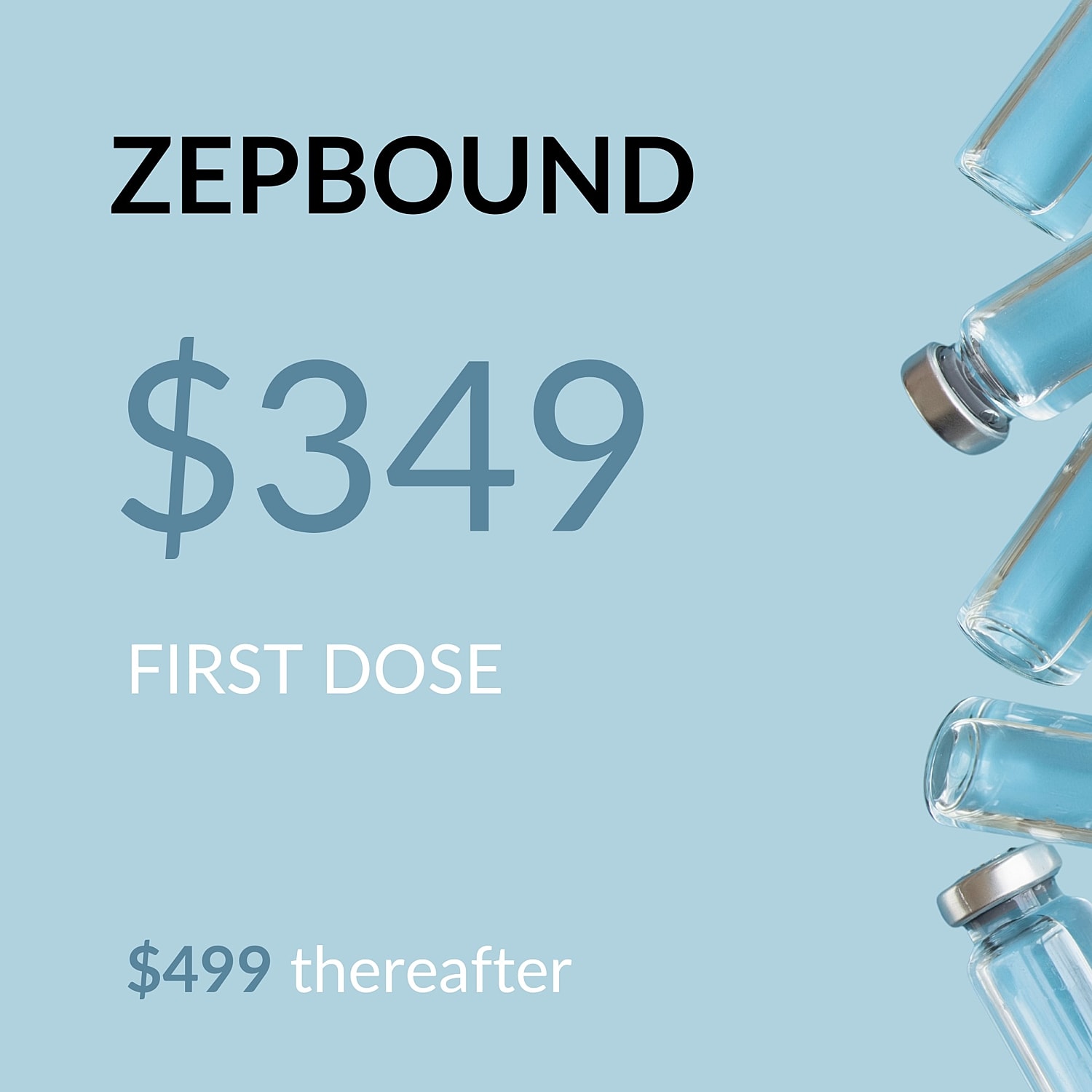 Zepbound pricing details for first dose and thereafter